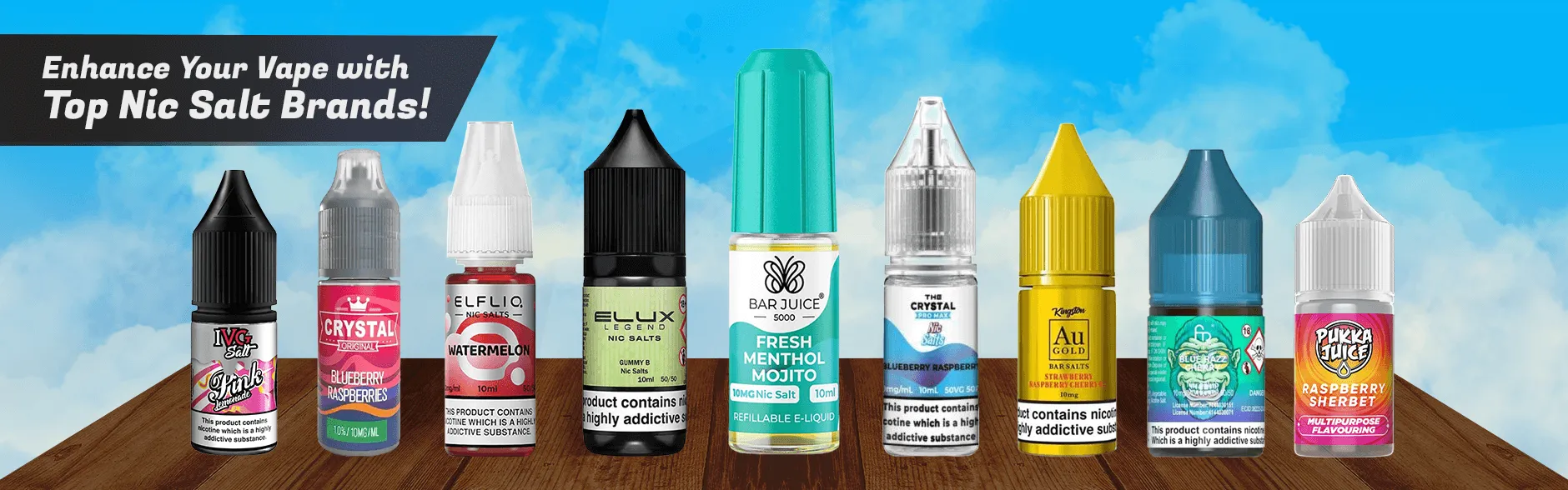 Nic Salts E-Liquids