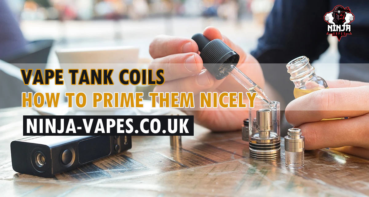 Vape Tank Coils, How to prime them nicely