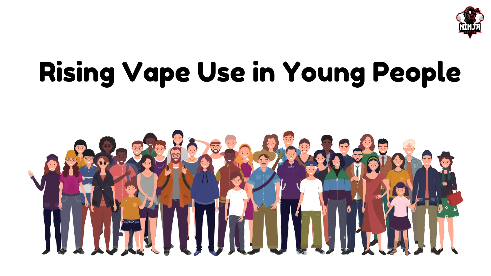 Rising Vape Use in Young People in the UK | Ninja Vapes