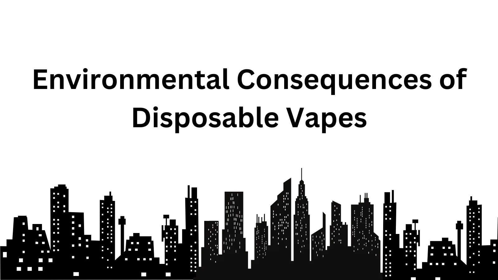 The Environmental Consequences of Disposable Vapes and Eco-Friendly Alternatives | Ninja Vapes