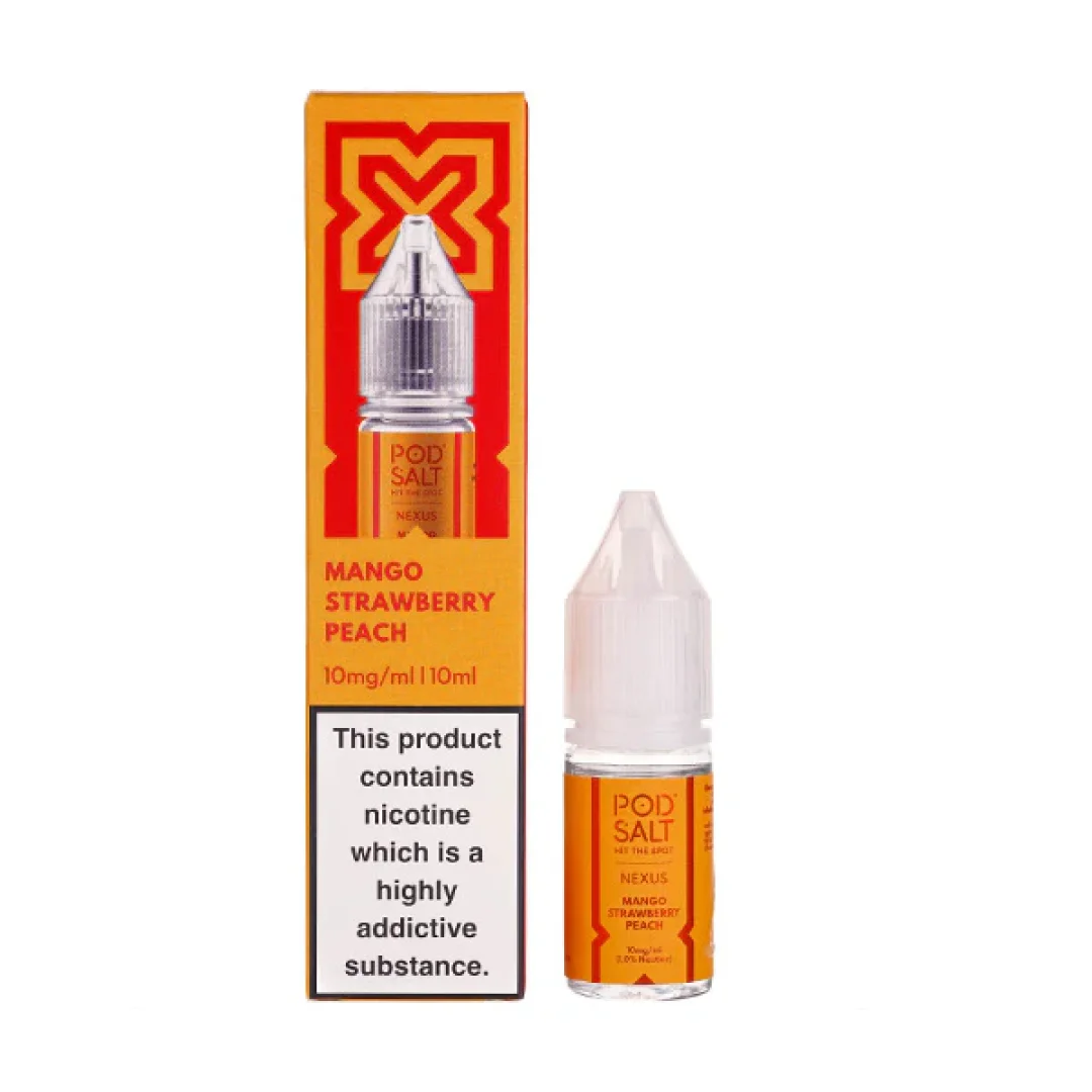 Mango Strawberry Peach Nic Salt by Pod Salt Nexus