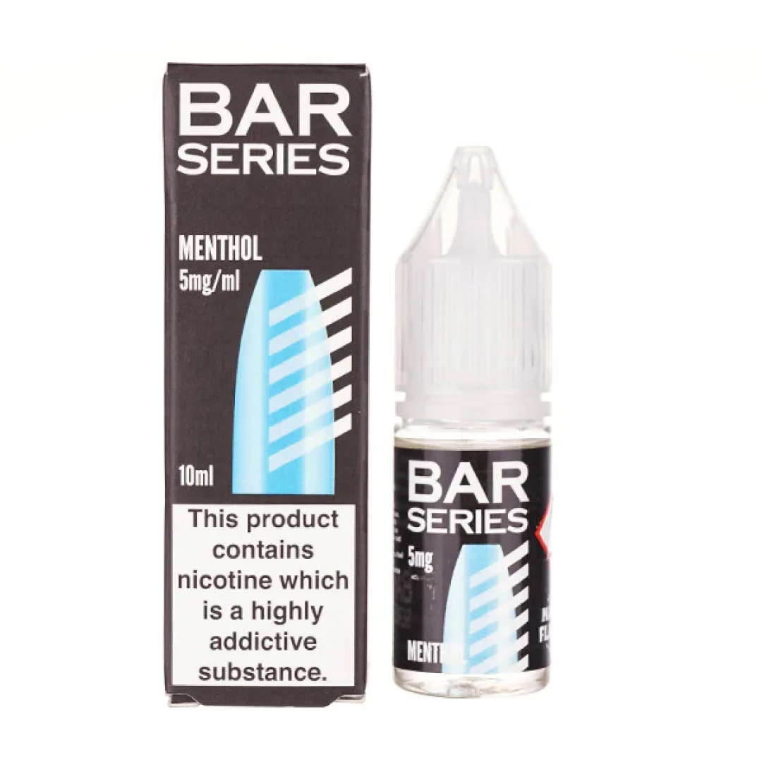 Menthol Nic Salt E-Liquid by Bar Series