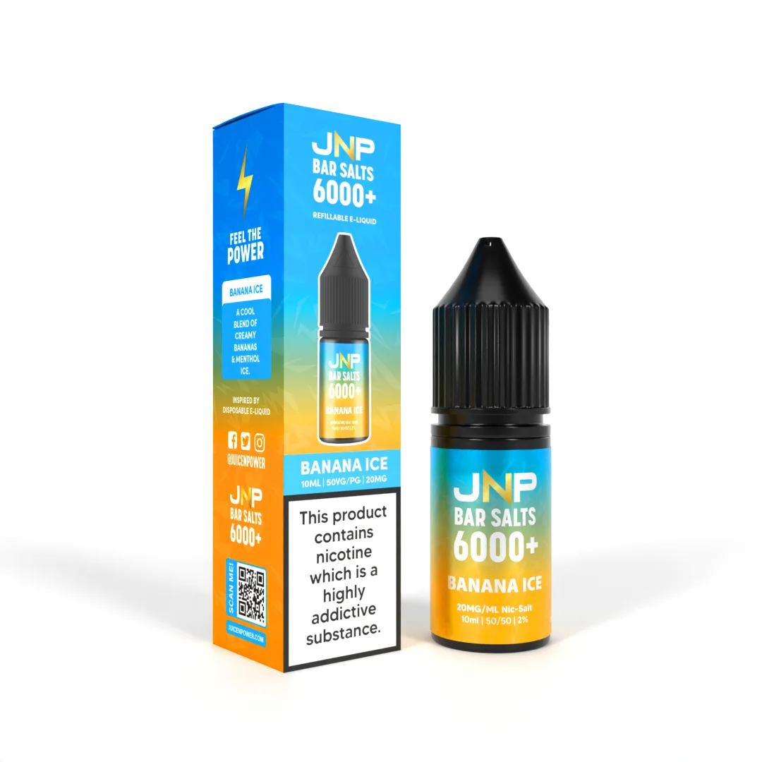 JNP Bar Salt 6000 Nic Salts 10ml | 25+ Flavours