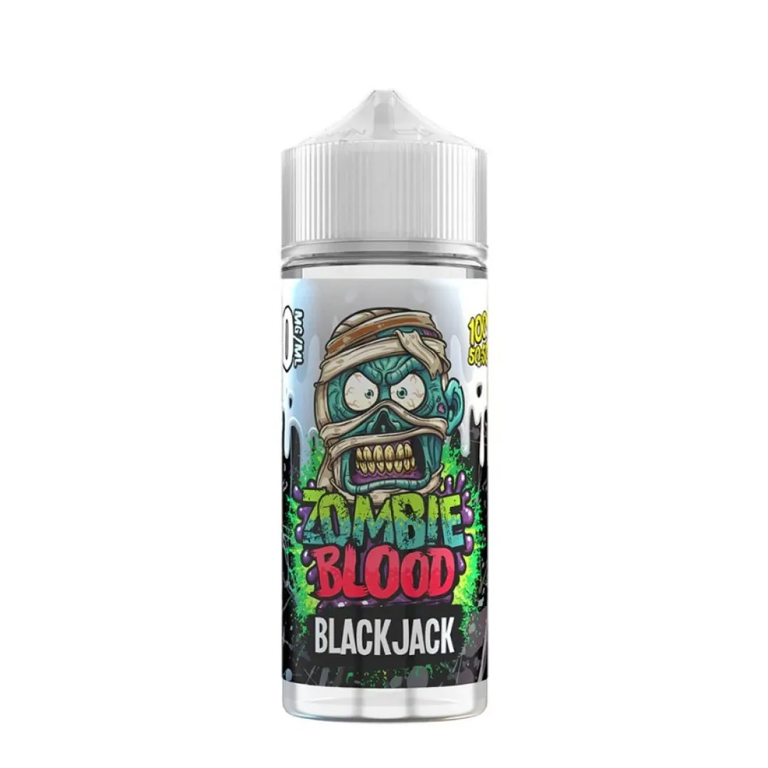 Blackjack 100ml Shortfill E-Liquid by Zombie Blood