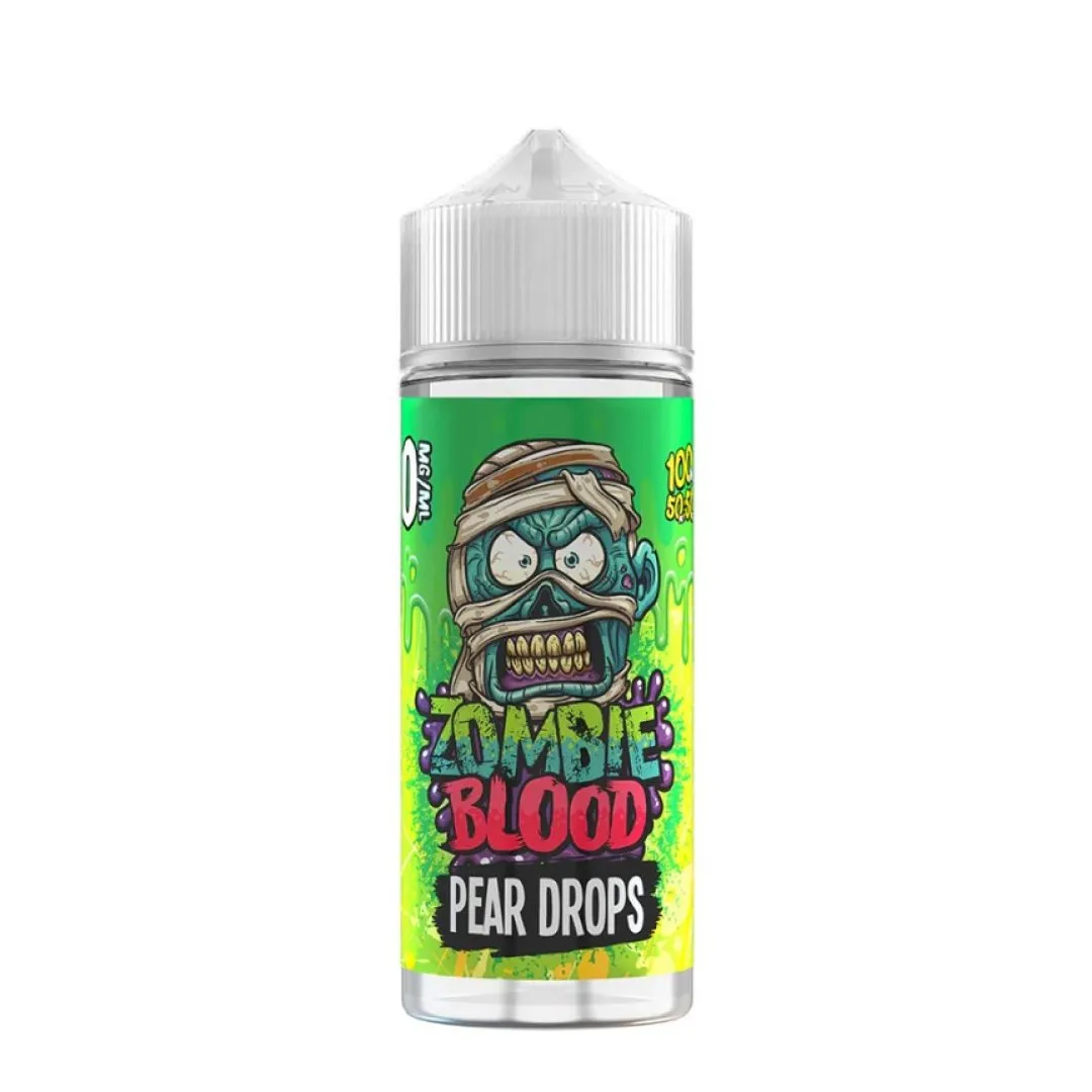 Pear Drops 100ml Shortfill E-Liquid by Zombie Blood