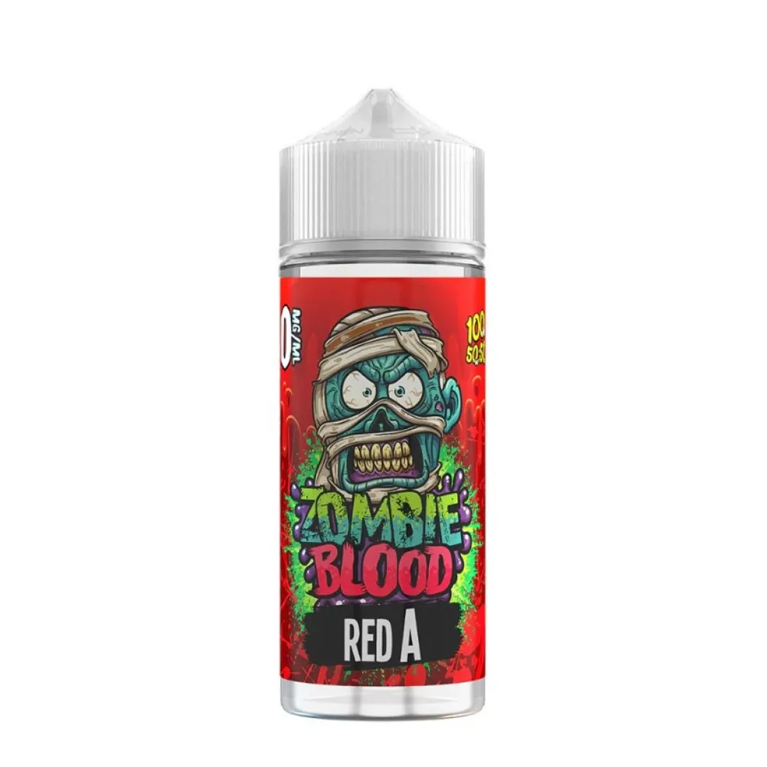 Red A 100ml Shortfill E-Liquid by Zombie Blood