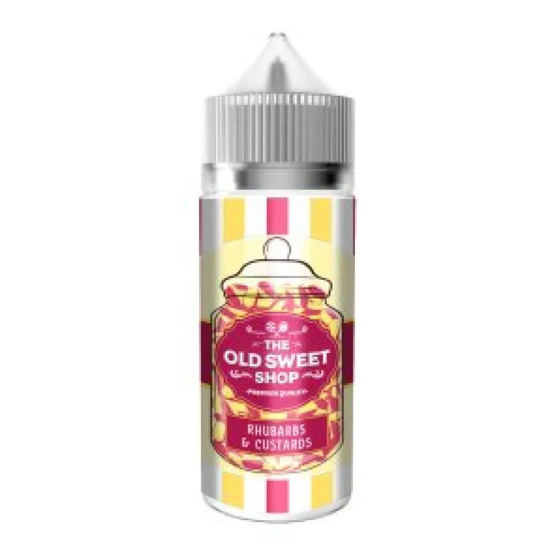 Rhubarb & Custard 100ml Shortfill E-Liquid by The Old Sweet Shop