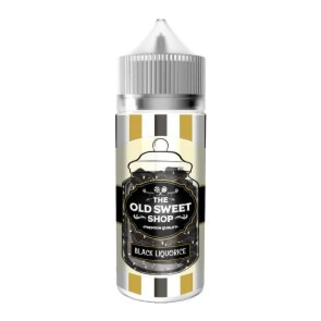 Black Liquorice 100ml Shortfill E-Liquid by The Old Sweet Shop