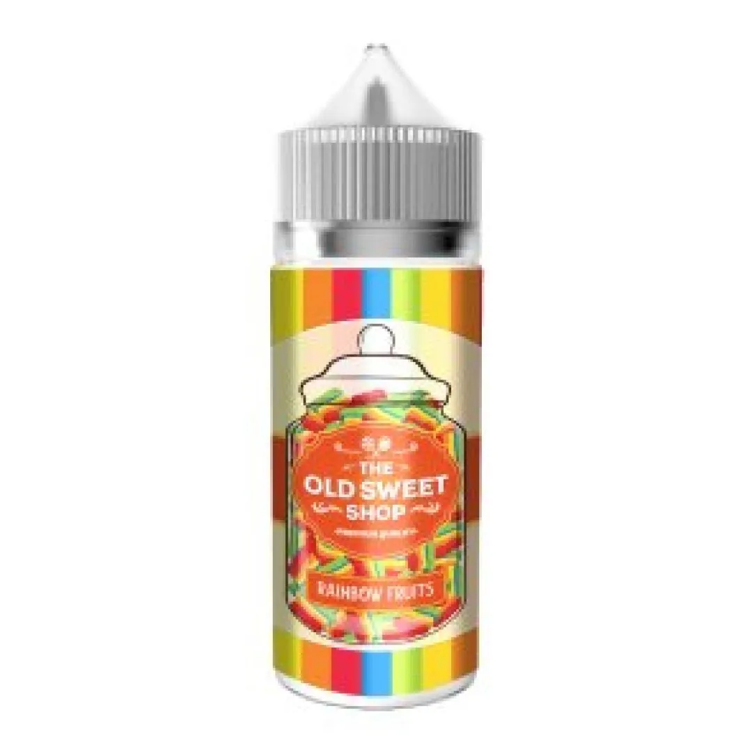 Rainbow Fruits 100ml Shortfill E-Liquid by The Old Sweet Shop