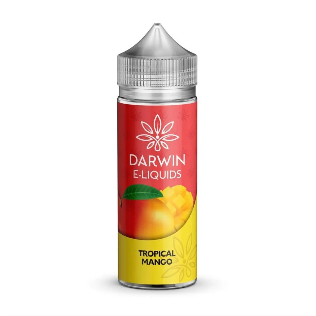 Tropical Mango 100ml Shortfill E-Liquid by Darwin