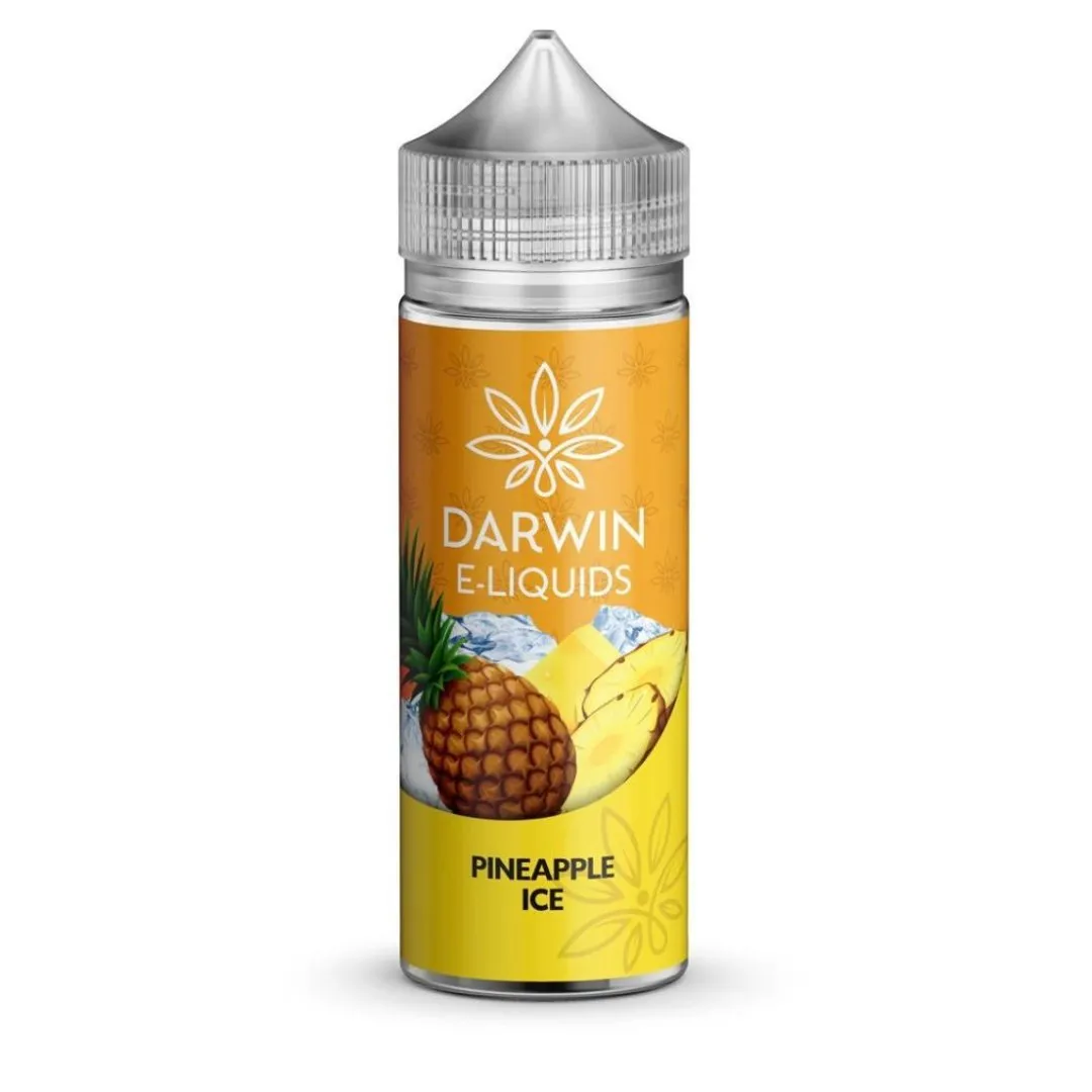 Pineapple Ice 100ml Shortfill E-Liquid by Darwin