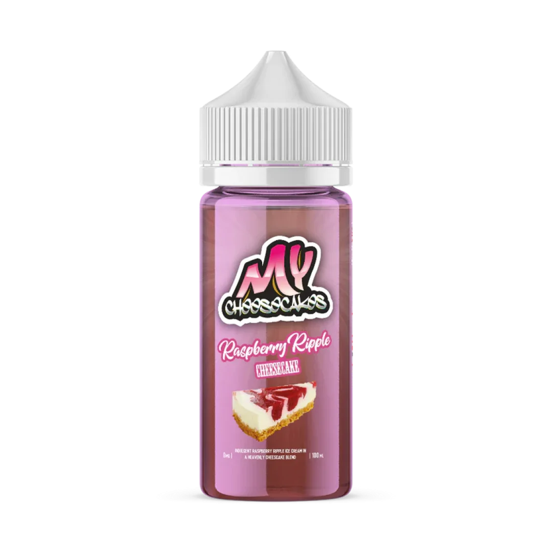 Raspberry Ripple Cheesecake 100ml E-Liquid by My E-Liquids