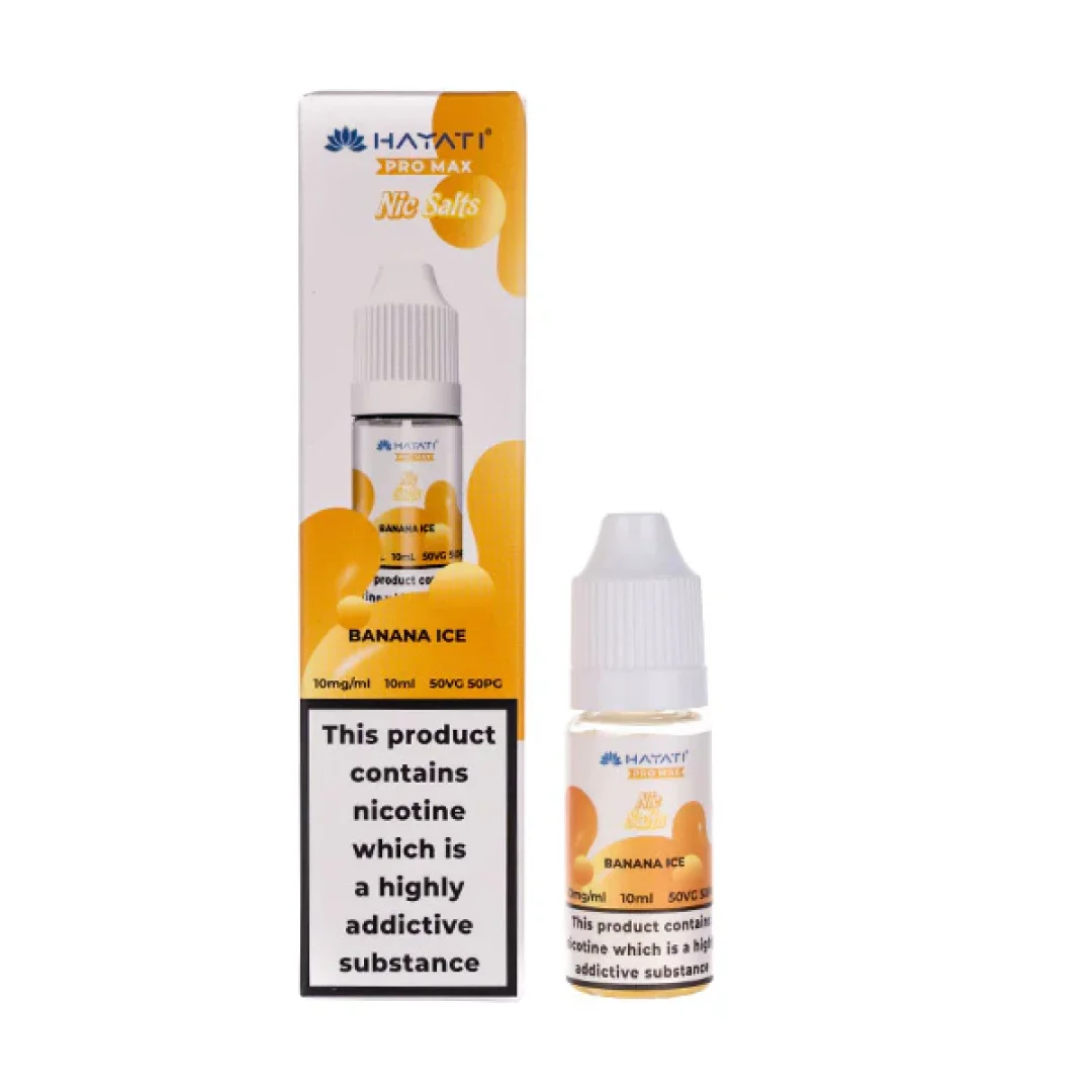 Banana Ice Nic Salt E-Liquid by Hayati Pro Max