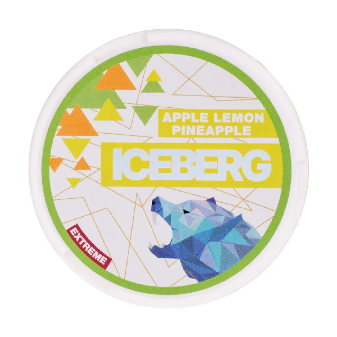 Apple Lemon Pineapple Nicotine Pouches by Iceberg