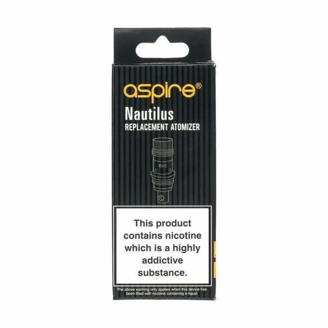 Aspire Nautilus BVC Replacement Coils (PACK OF 5)