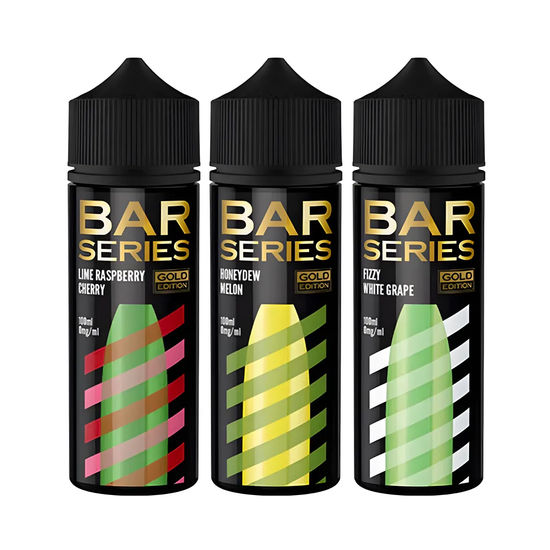 Bar Series Gold Edition 100ml Shortfill E-Liquids