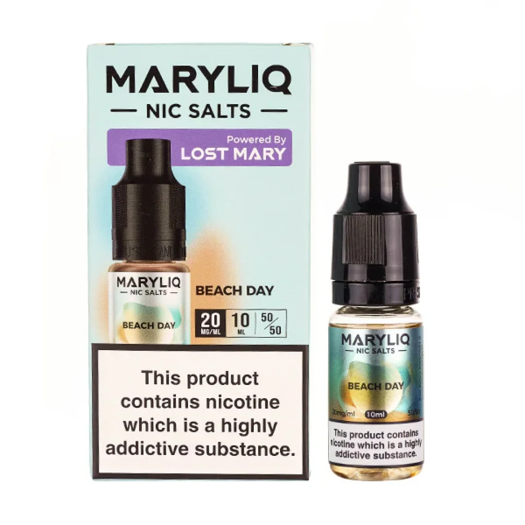 Beach Day Nic Salt E-Liquid by Lost Mary Maryliq