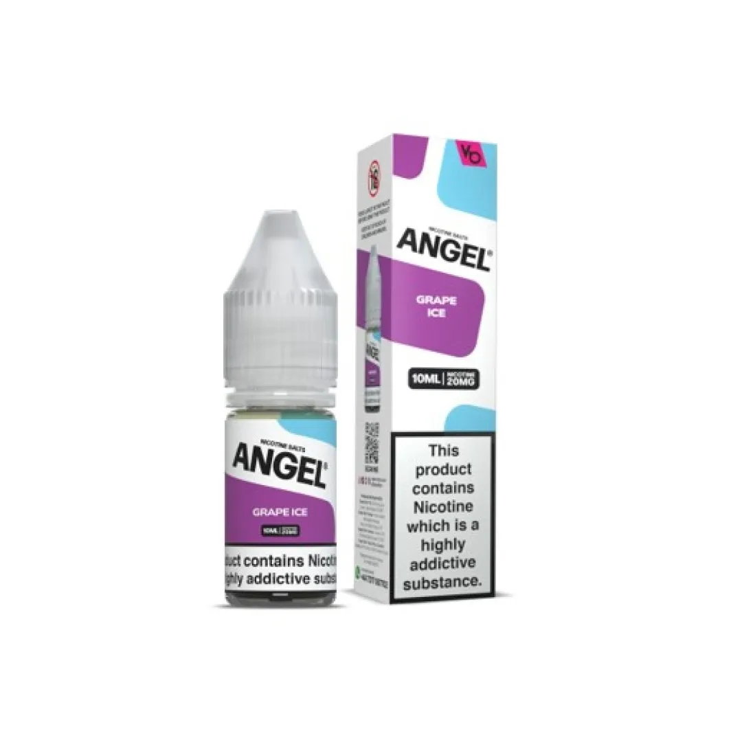 Grape Ice 10ml Nic Salt E-Liquid by ANGEL