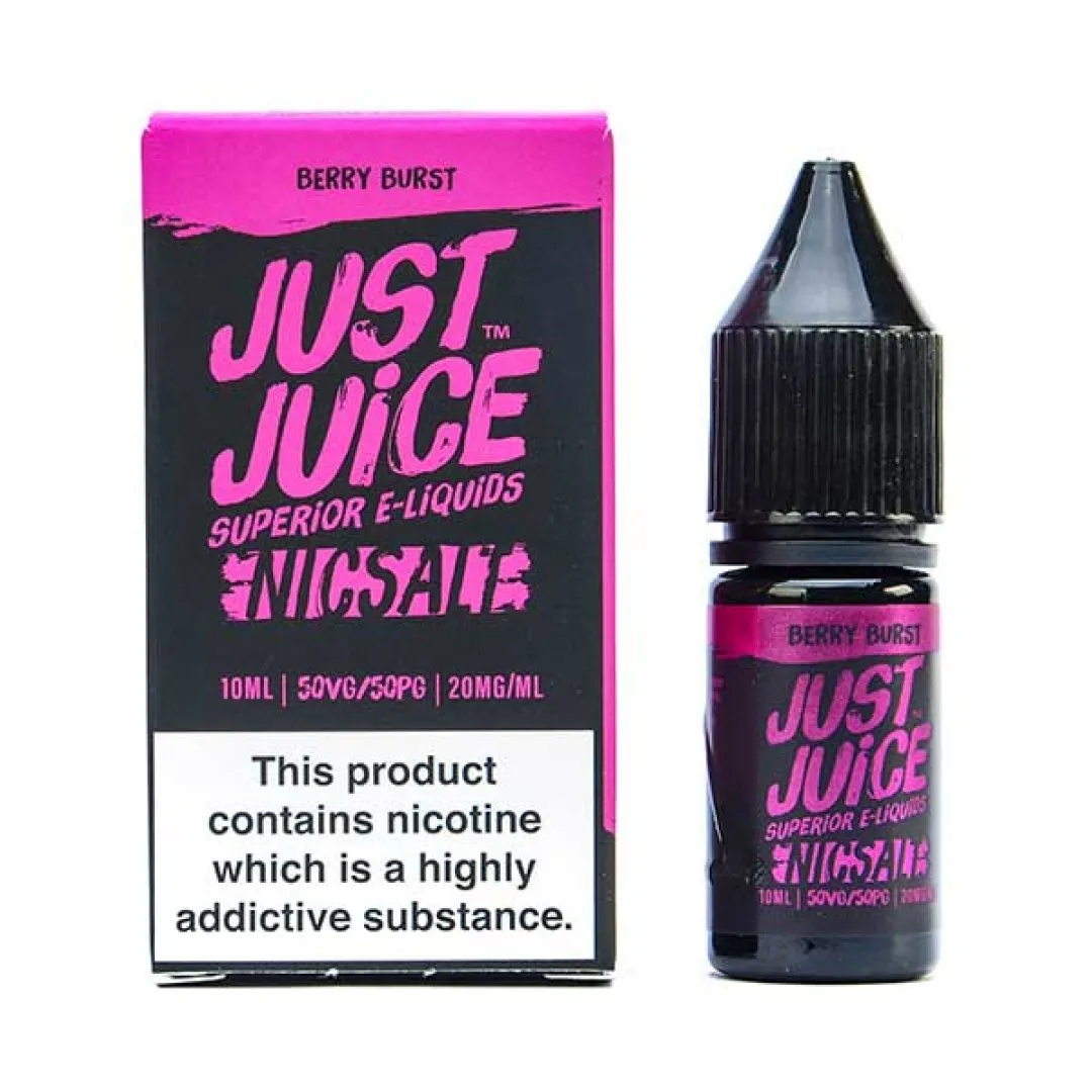 Berry Burst Nic Salt E-Liquid by Just Juice