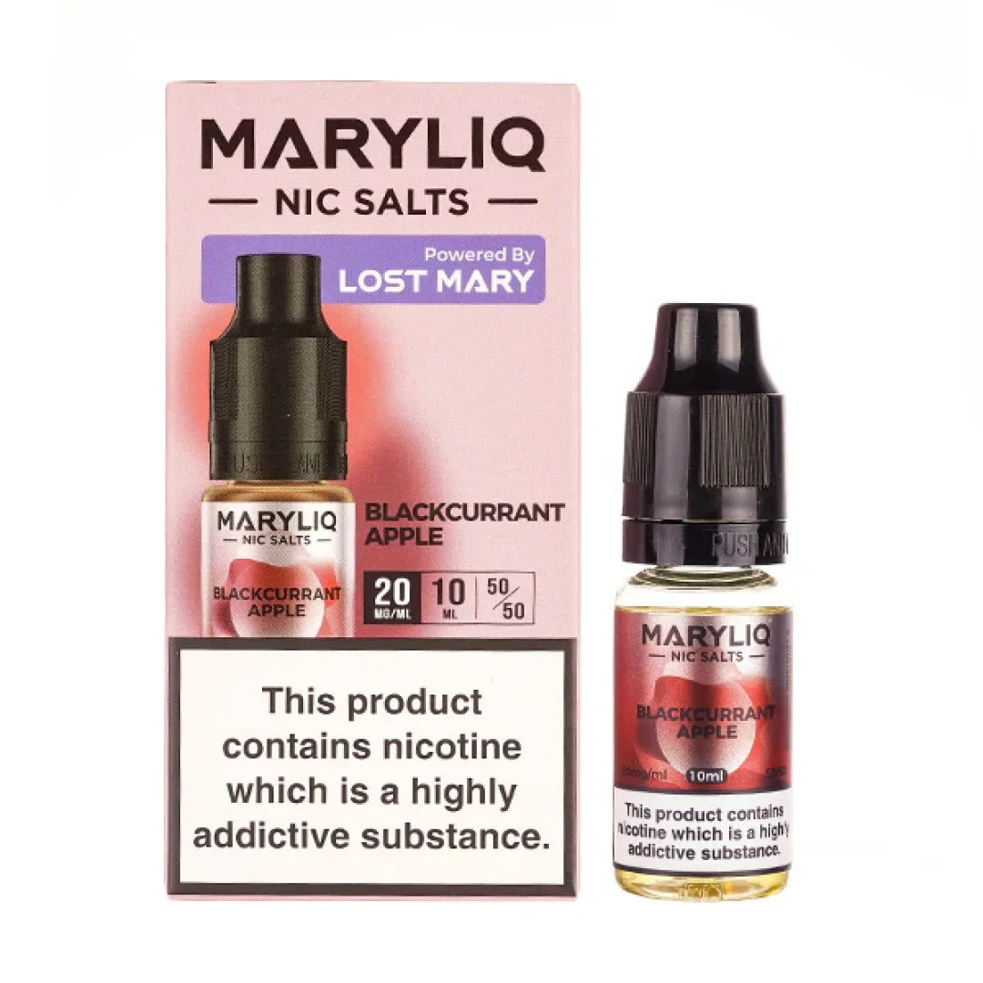 Blackcurrant Apple Nic Salt E-Liquid by Lost Mary Maryliq