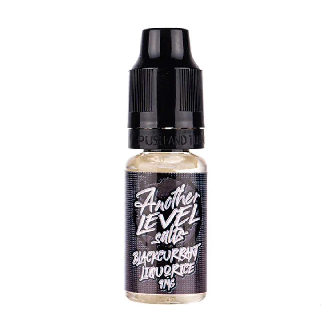 Blackcurrant Liquorice Nic Salt E-Liquid by Wick Addiction Another Level