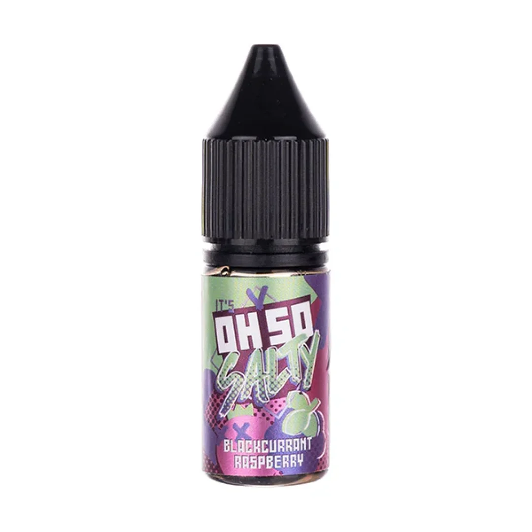 Blackcurrant Raspberry Nic Salt E-Liquid by Oh So Salty