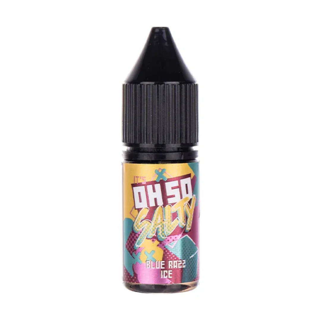 Blue Razz Ice Nic Salt E-Liquid by Oh So Salty