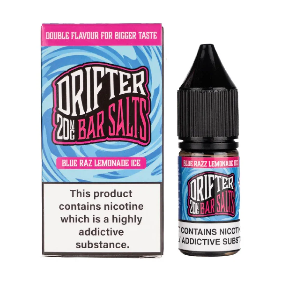 Blue Razz Lemonade Ice Nic Salt E-Liquid by Drifter