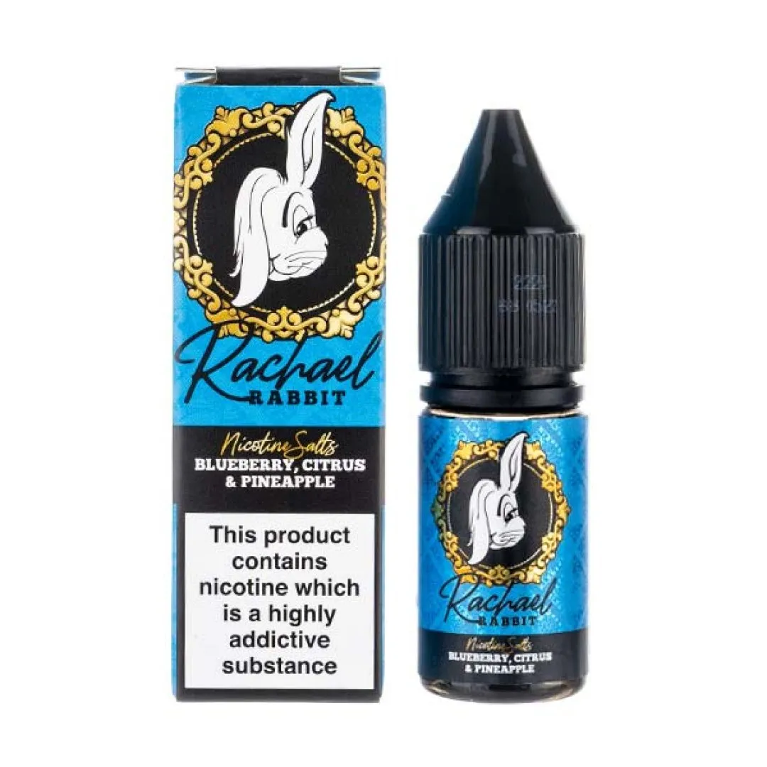 Blueberry Citrus & Pineapple Nic Salt E-Liquid by Rachael Rabbit