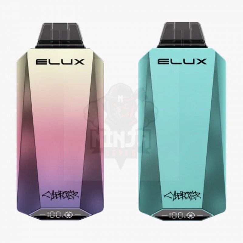 BOX OF 10 Elux Cyberover 15000 Puffs Disposable Vape | Only £ 84.99