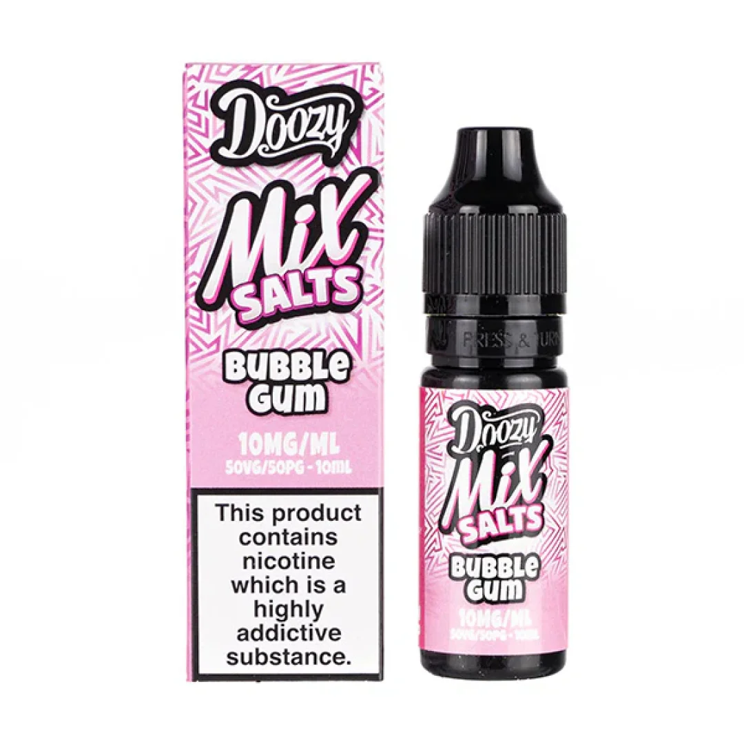 Bubble Gum Nic Salt E-Liquid by Doozy Mix Salts