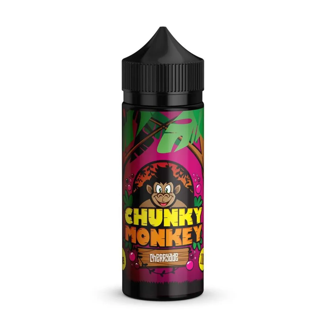 Cherryade 100ml Shortfill E-Liquid by Chunky Monkey