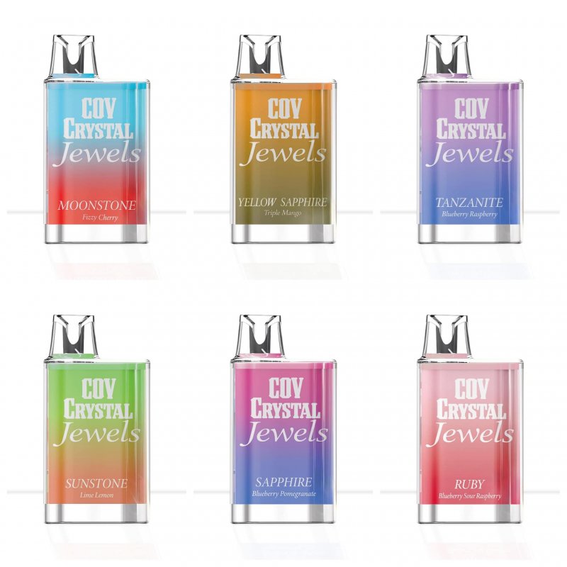 COV Crystal Jewels 600 Puffs 20mg Disposable Vape | Best Device