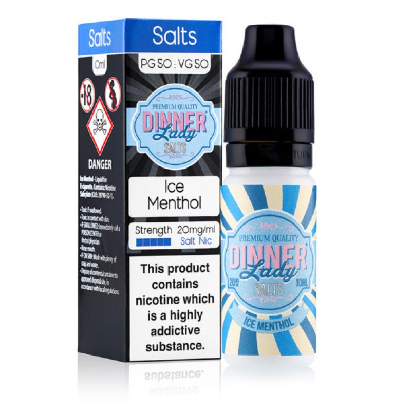 Dinner Lady Nic Salts Ice Menthol 10ml