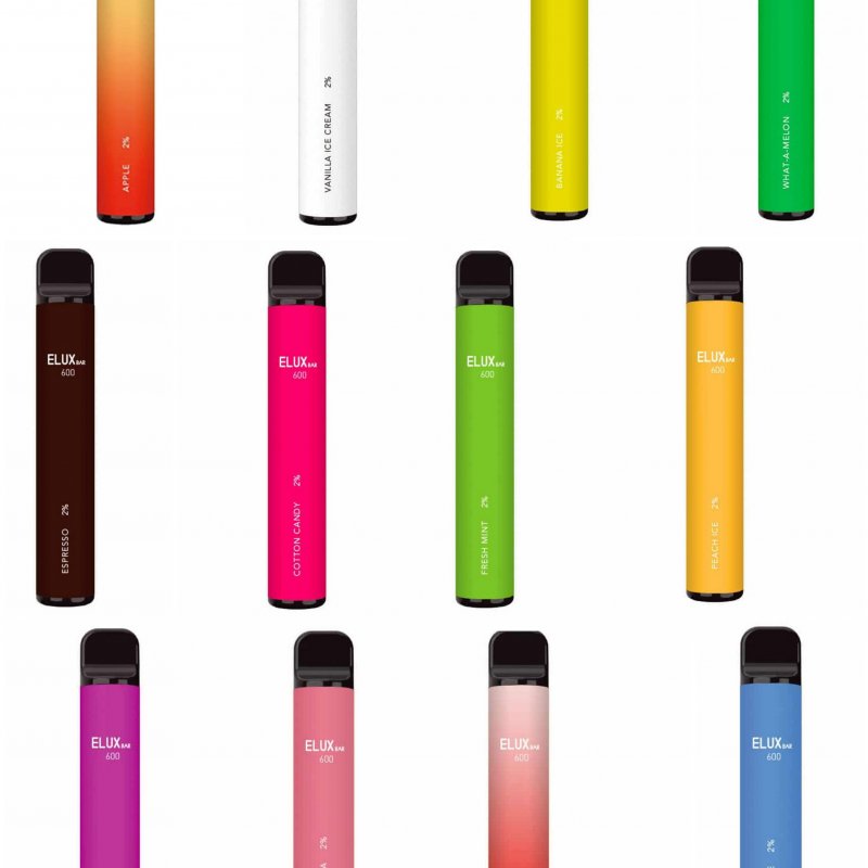 Elux Bar Disposable Vape Device 600 Puffs | Only £1.99 | Any 5 for £8