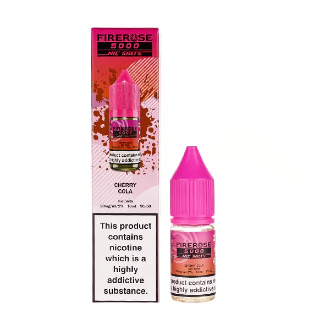 Firerose 5000 Cherry Cola Nic Salt E-Liquid by Elux