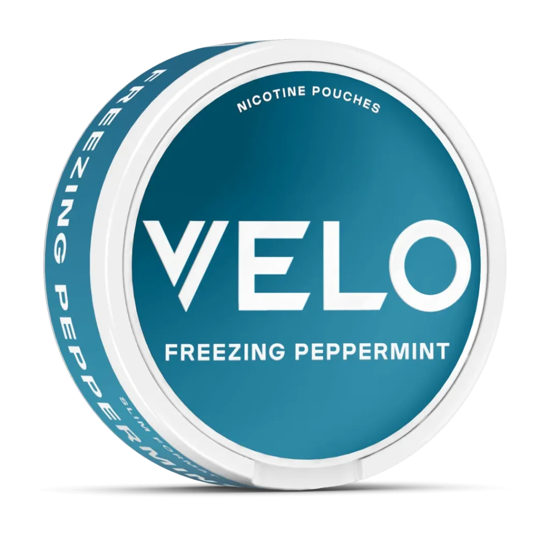 Freezing Peppermint Nicotine Pouches by VELO