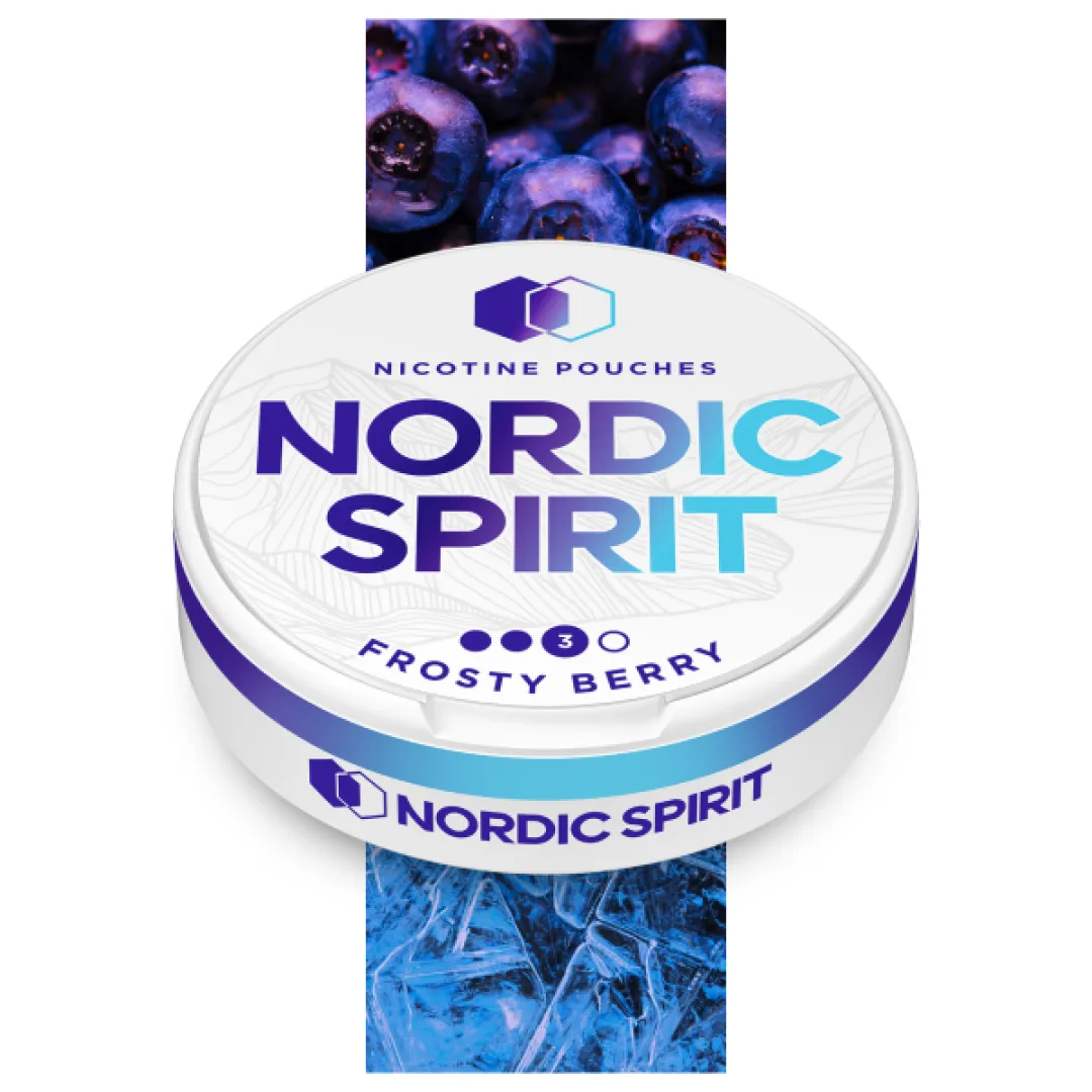 Frosty Berry Nicotine Pouches by Nordic Spirit