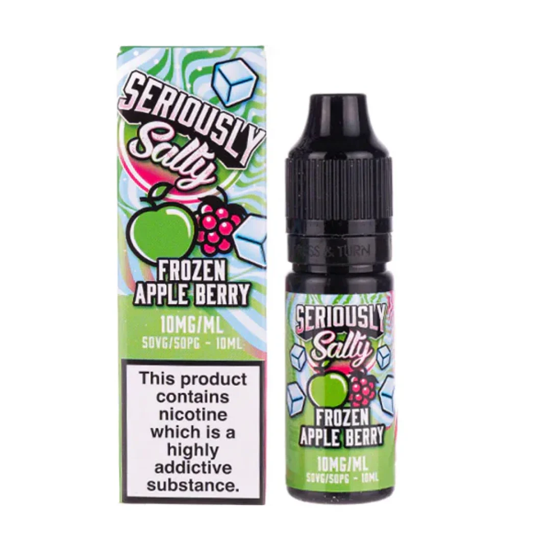 Frozen Apple Berry Nic Salt E-Liquid by Seriously Salty