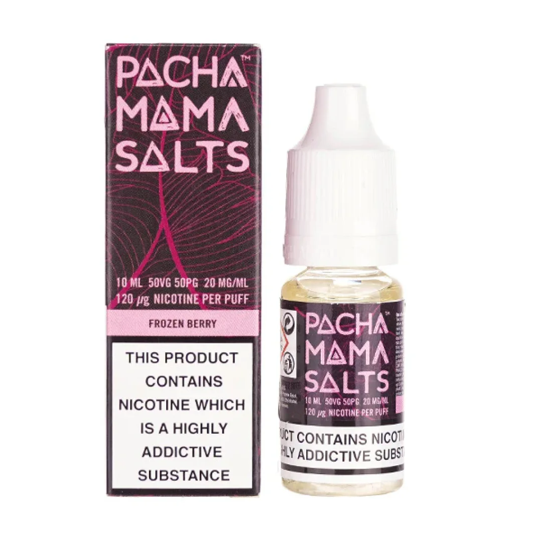 Frozen Berries Nic Salt E-Liquid by Pacha Mama