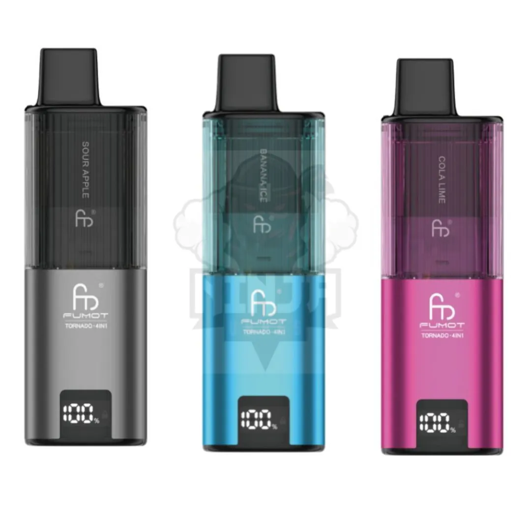 Fumot Tornado 4 in 1 4000 Puffs Disposable Kit