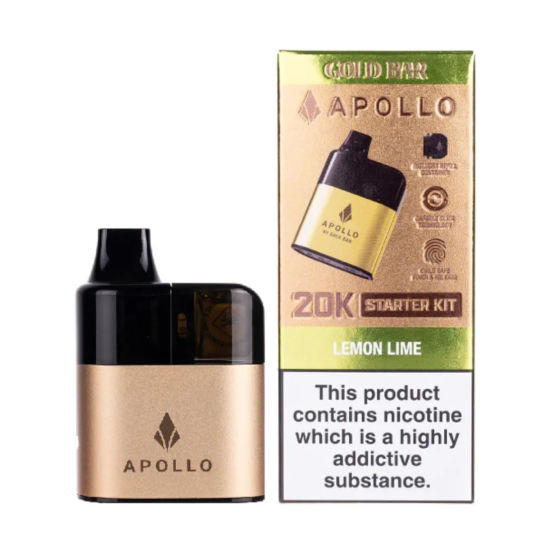 Gold Bar Apollo 20000 Puffs Pod Vape Kit