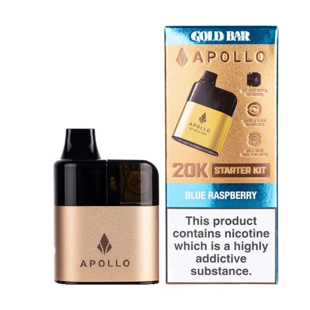 Gold Bar Apollo 20000 Puffs Pod Vape Kit