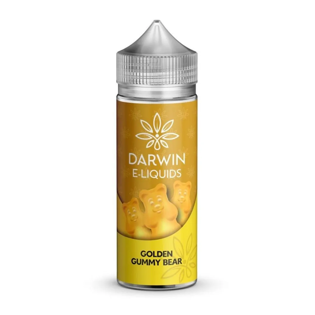 Golden Gummy Bear 100ml Shortfill E-Liquid by Darwin