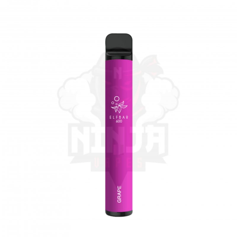 Grape Elf Bar 600 Puffs | 40+ Flavours | Check Our Price