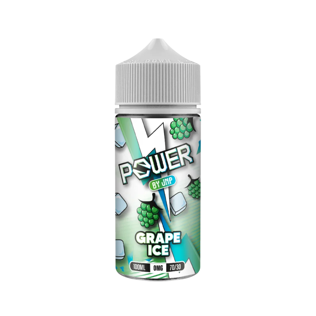 Grape Ice 100ml Shortfill E-liquid Power by JNP