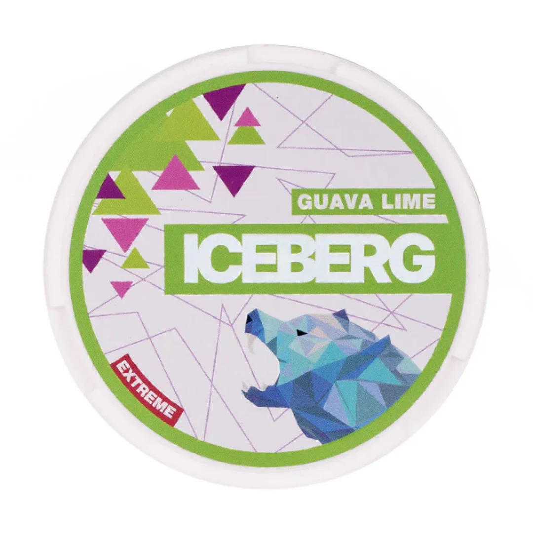 Guava Lime Nicotine Pouches by Iceberg