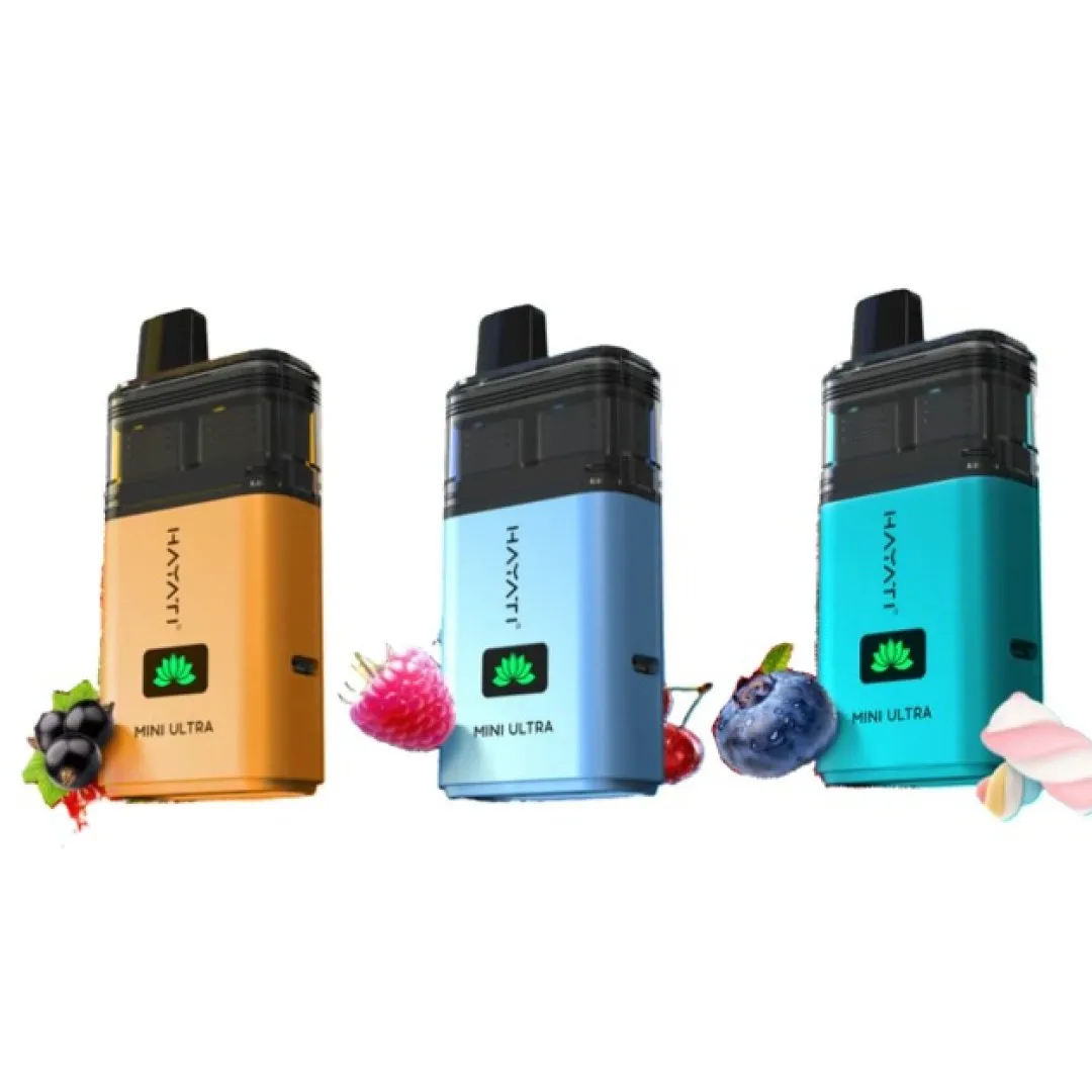 Hayati Mini Ultra 1500+ Puffs Disposable Vape