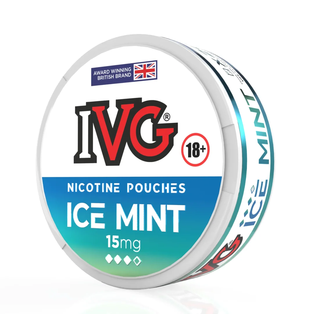 Ice Mint Nicotine Pouches by IVG