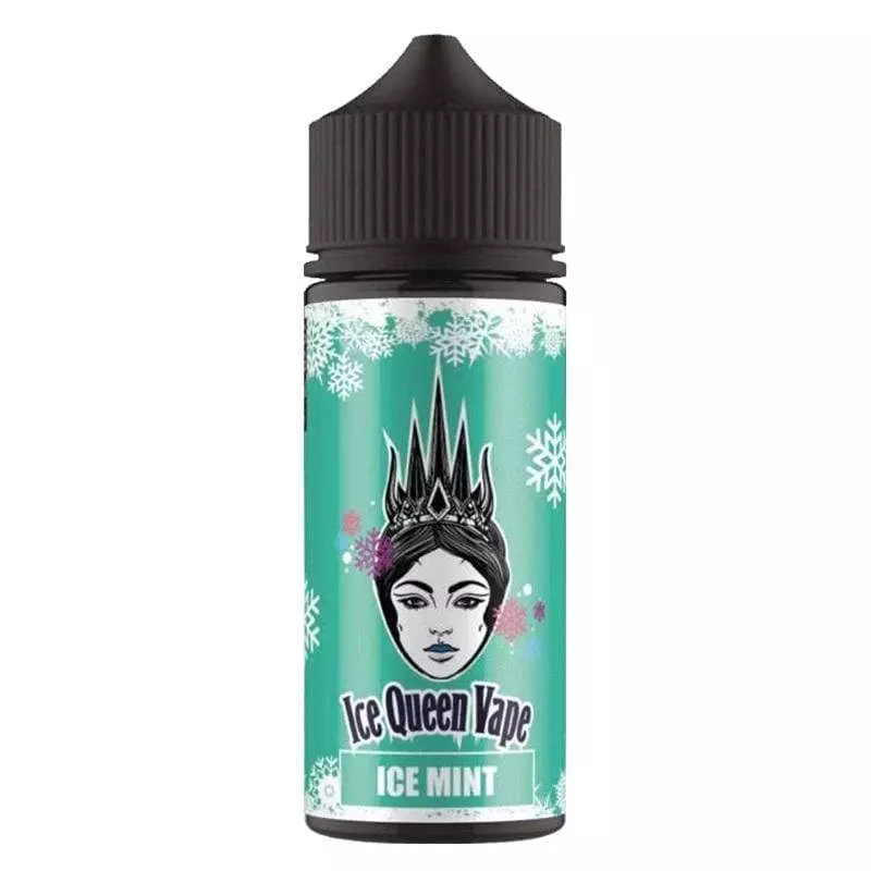 Ice Queen Vape E Liquid  Ice Mint 100ml